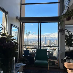 Espectacular Loft En Bellas Artes Con Vista A La Cordillera Apartment