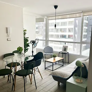 Departamento En El Centro De Santiago, Wifi 600 Mbps, Cowork, Barbecue サンティアゴ
