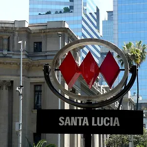 Metro Santa Lucia-granados Apartment Santiago
