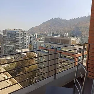 Metro Pedro De Valdivia, Aire Acondicionado Apartment Santiago