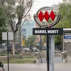 Comodo Departamento Providencia Cerca De Todo * Santiago