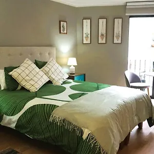 Apartment En Barrio Patrimonial A 3 Min Red De Metro, Wifi, Comodidad