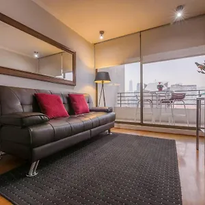 Apartamento De 1 Cerca Del Metro Manuel Montt! Internet, Smart Tv Piscina *