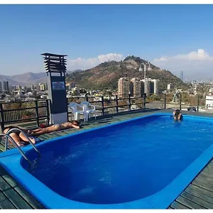 Departamento Centro Con Piscina Y Climatizador * Santiago