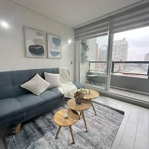 Apartment Depto Centrico Con Decoracion Moderna Y Elegante Cercano Al Metro Matta Santiago