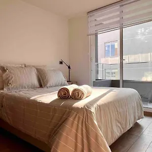 Departamento Totalmente Equipado En Condes Con Aire Acondicionado * Santiago