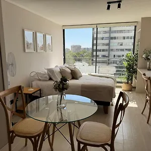 Apartment Comfortable Nunoa Metro And Plaza Santiago