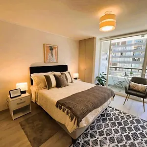 Hom I Comodo Y Calido Dpto En Sr517 Apartment Santiago