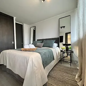 Rondizzoni, Aire Acondicionado, 2 Min Al Metro, In Front Of Movistararena, Park View Santiago