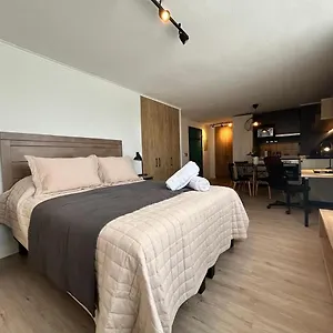 Apartmán Bustamante, Aire Acondicionado, Metro Irarrazaval Linea 5 Y 3, 7 Minutos A Estadio Nacional *