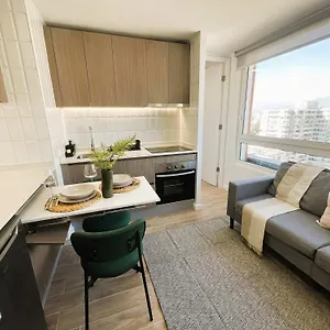 Apartment Hom I Estudio Nuevo En Calle Marchant Pereira Nunoa Mp0516 Santiago de Chile